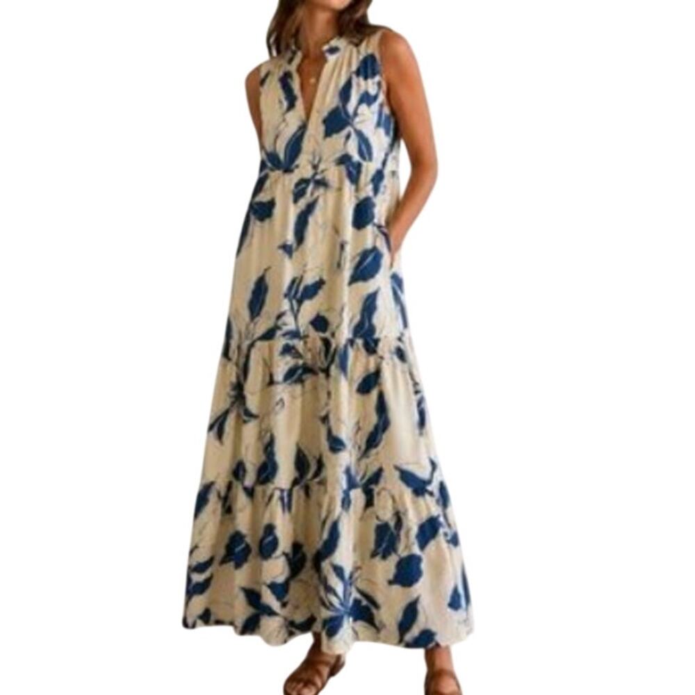 NEW 1.State Floral Midi Dress Small
